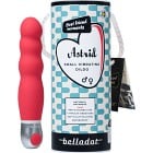 Belladot Astrid Vibrerande dildo liten röd