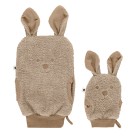 BIBS Kangaroo Wash Cloth Vanilla