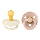 BIBS Colour 2-pack Latex Size 1 Ivory/Blush