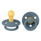 BIBS Colour 2-pack Latex Size 1 Petrol/Petrol