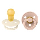 BIBS Colour 2-pack Latex Size 3 Ivory/Blush