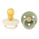 BIBS Colour 2-pack Latex Size 3 Ivory/Sage