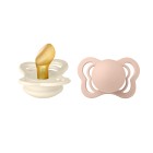BIBS Couture 2-pack Latex Size 1 Ivory/Blush