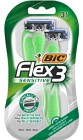 BIC Flex 3 Sensitive rakhyvlar 3 st