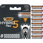 BIC Hybrid Flex 5 rakbladsrefill 8 st
