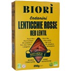 Biori Glutenfri Pasta Röda Linser Sedanini 250 g