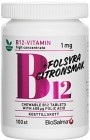 BioSalma B12 vitamin 1 mg + Folsyra 100 st