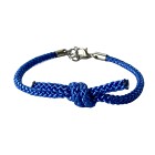 Barndiabetesfondens blå knuten-armband