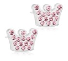 Blomdahl Brilliance Princess Light Rose 9 mm