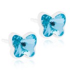 Blomdahl Butterfly Aquamarine 5 mm