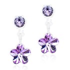 Blomdahl MP Pendant Flower 4/6 mm, Violet