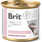 Brit GF Vet Diet Cat Cans Hypoallergenic 200 g