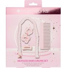 Brushworks Heatless Hair Curling Set