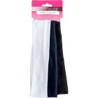 Brushworks Jersey Headbands 3-pack