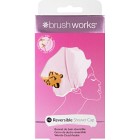 Brushworks Reversible Shower Cap Leopard Pattern