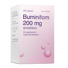 Buminifom kapsel 200 mg 250 st