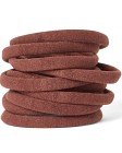ByBarb Circular Collection hårsnodd Brunette 10-pack