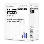 Carbo medicinalis tablett 250 mg 75 st