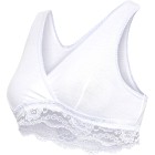 Carriwell Gravid- och amningsbh omlott vit XL