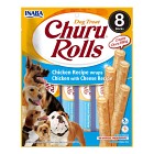 Churu Dog Rolls Chicken with Cheese 8 st