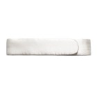 Cloud & Glow Silk Glam Band White
