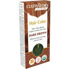 Cultivator's Organic Herbal Hair Color Dark Brown 100 g
