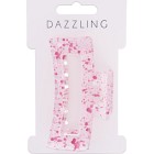 Dazzling H4 Hair Clip Square (Polka dot)