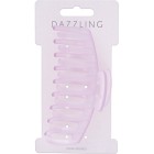 Dazzling H4 Hair Clip Transparent pink