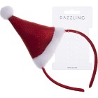 Dazzling Head Band Santas Hat