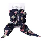 Dazzling Scrunchie Tail blå blommig