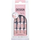 Depend Design Selection French White Chrome Short Coffin 24 st