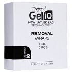 Depend Gel iQ Remover Wraps Foil 10 st
