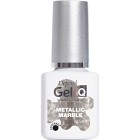 Depend Gel iQ Metallic Marble Silver 5 ml