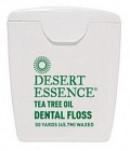 Desert Essence Tea Tree Oil tandtråd tunn 50 YDS tunn