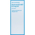 Desloratadin NET, oral lösning 0,5 mg/ml 120 ml
