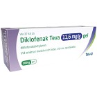 Diklofenak Teva 11,6 mg/g gel 100 g