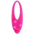 Dogman Blinklampa Basic LED Rosa