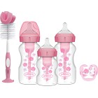 Dr.Brown WideNeck Options+ Pink Gift Set