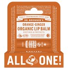 Dr Bronner Orange-Ginger Organic Lip Balm