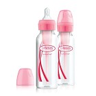 Dr Brown NN Options Nappflaska 250 ml 2-pack (Rosa)