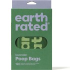 Earth Rated Poop Bags med handtag 120 st Lavender