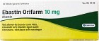 Ebastin Orifarm, filmdragerad tablett 10 mg 30 st