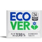 Ecover Disktabletter All-in-One Zero parfymfritt 0,42 kg (24 st)