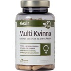 Elexir Multi Kvinna Vegan 120 kapslar