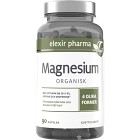 Elexir Organisk Magnesium 120 mg 90 kapslar