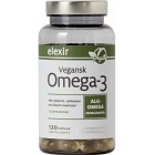 Elexir Pharma Vegansk Omega-3 120 kapslar