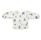 Elodie Longsleeved Baby Bib Forest Mouse