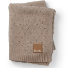Elodie Pointelle Blanket Tender Taupe
