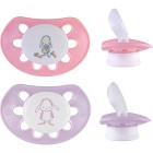 ESSKA Classic 4+m Silikon Rosa 2-pack