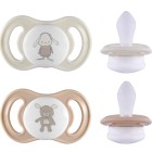 ESSKA Happy Mini 0+m Silikon Beige 2-pack